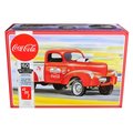 Amt Skill 3 Model Kit 1940 Willys Gasser Pickup Truck Coca-Cola 1 by 25 Scale Model AMT1145M